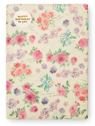 誕生日シール フルール