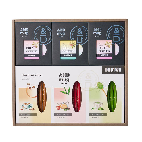 ドトールコーヒー ドリップ&インスタントミックスセット 24個 DTE-06A